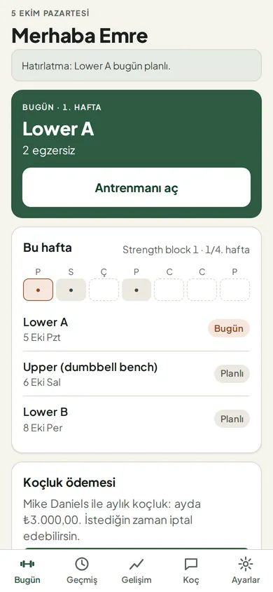 antrenman