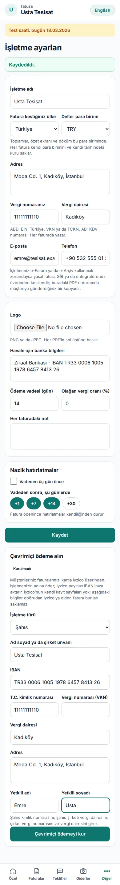 fatura