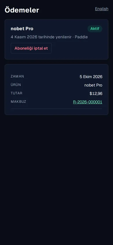 nobet