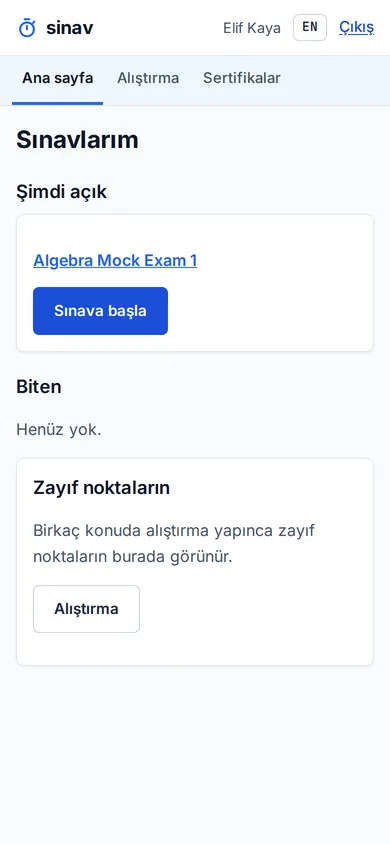 sinav